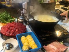 -鲜入围煮花胶鸡海鲜火锅