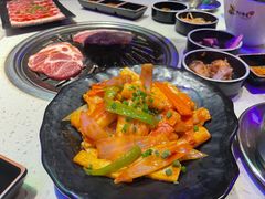 鱼饼辣炒年糕-正宗齐齐哈尔烤肉·齐牛哥鲜切炭火烤肉(杭州总店)