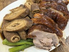 卤大肠头烧鸭双拼饭-程记烧腊快餐店(松园南街店)