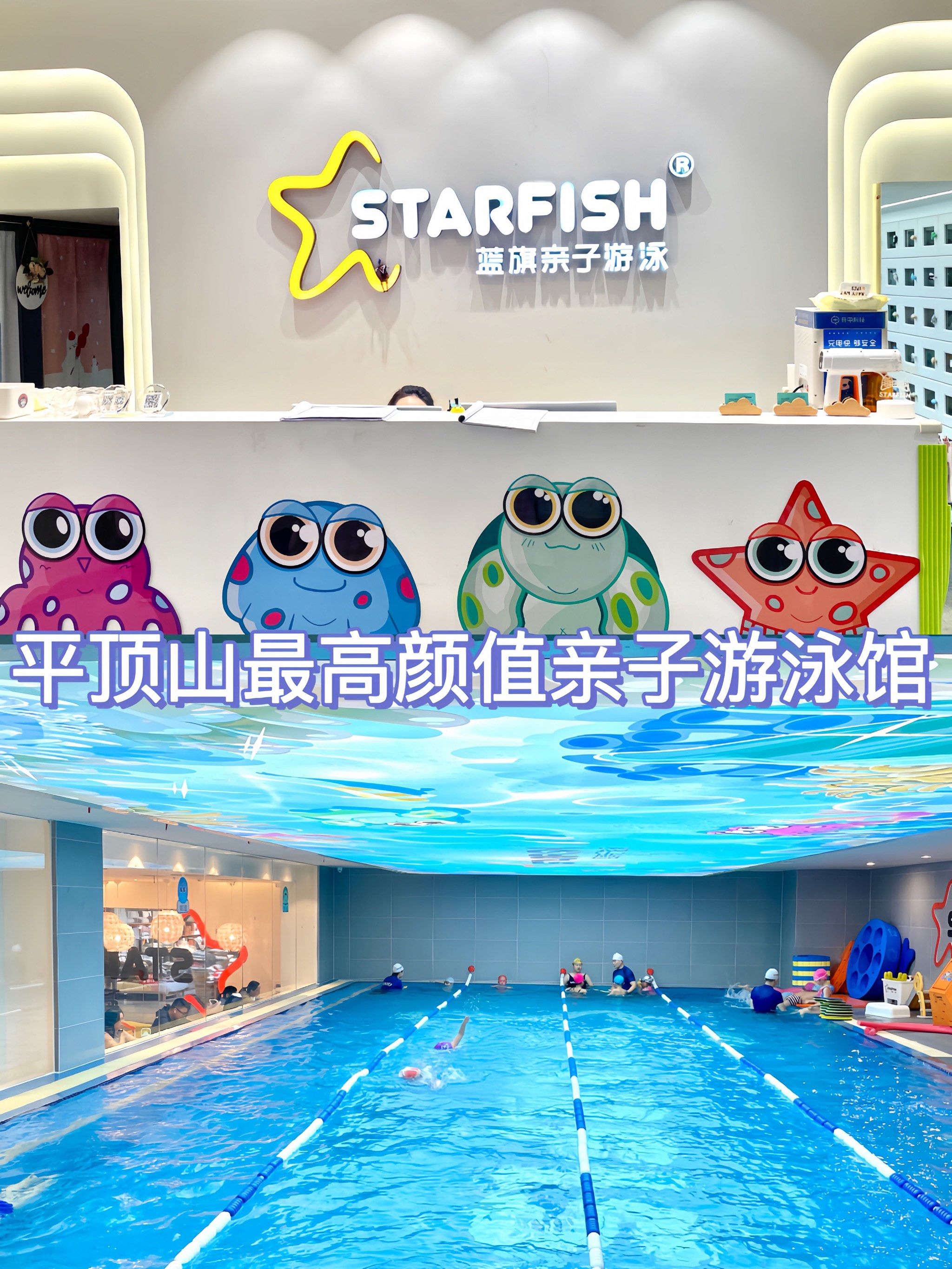 平顶山高颜值亲子游泳馆|蓝旗🏊‍♀️