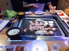 烤猪五花-火牛火韩式烤肉韩国料理(韩乐坊店)