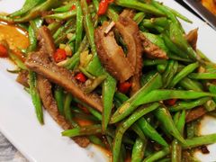 金钱肚炒四季豆-古田会·肥肠鸡(古田店)