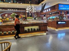 自助取餐区-悦橙烤肉海鲜自助(中央大街店)