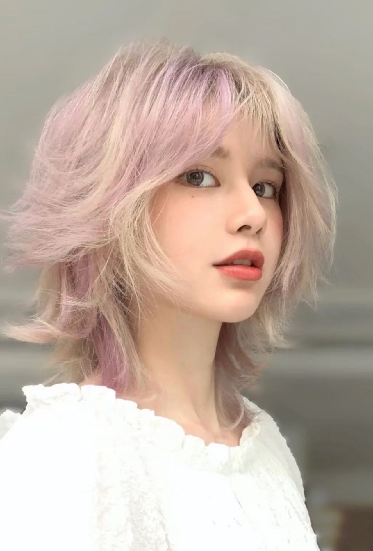 女士鲻鱼头,酷飒有型,前短后长的设计彰显