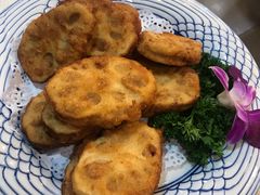 炸藕饼-渝君重庆火锅(嘉宾路店)