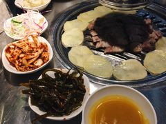 南瓜粥-韩聚屋韩国烤肉餐厅(新北万达店)
