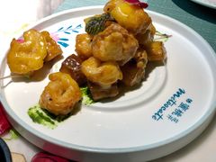 鲜果菠萝里脊-蜜桃花开·中西融合菜E&W(南长街店)