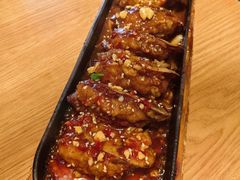 鲜虾双煎茄盒-小土豆北方菜馆(文慧园店)