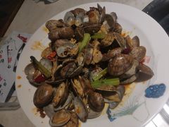 干炒花甲-休记光头香辣蟹干锅店(衣冠庙店)