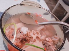 煤炉野藕排骨汤-甜阿姨·天台花园私房菜(万松园店)