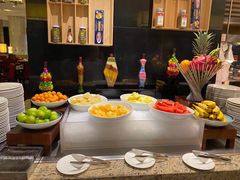 自助取餐区-上海锦江汤臣洲际大酒店壹阶层