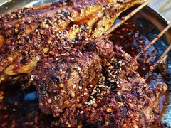 烤巴掌耗儿鱼-袁师傅烤肉(弹子石店)
