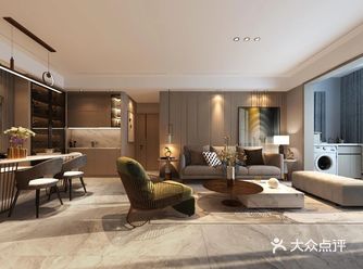 白麓城91平——咖色系现代风格