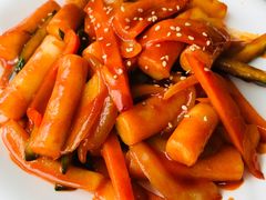 辣白菜炒年糕-桃园中华料理炸酱面(燕儿岛路店)