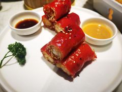 红米脆皮鲜虾肠-蝴蝶里·粤菜·点心(滨江龙湖店)
