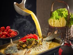 老坛酸菜味-半天妖烤鱼(嘉德万达广场店)