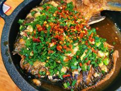 铁板鲫鱼-聚鑫朋酸菜肥肠(九龙仓店)