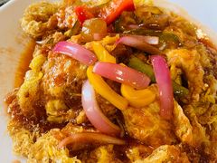 彩椒咕噜肉-侠成水上农庄(工业大道店)