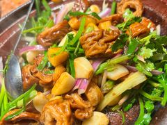 招牌啫啫肥肠煲-涌煲记·蟹煲·砂锅海鲜·煲出宁波味(天一旗舰店)