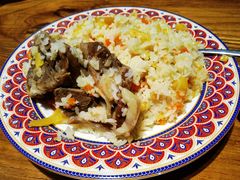 新疆手抓饭-双公羊·馕坑烤全羊(奥体店)