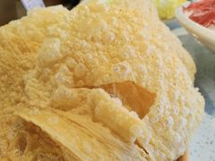 炸腐竹-烹然四季椰子鸡火锅(团结湖总店)