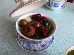 八宝茶～-尕胡才炕锅烤羊肉馆(八一路店)