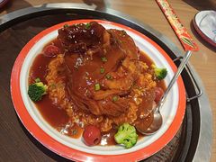 肘子扣饭-那红花·东北菜铁锅炖(仙林金鹰店)