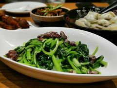 鸡毛菜酥豆-菩提树·素食餐厅(汇智国际商业中心店)