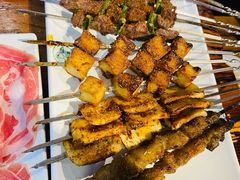 羊肉串-義聚德·清真铜锅涮羊肉·烧烤(河东店)
