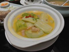 干贝肉末焖节瓜（或白玉苦瓜）-闽和南(深圳万象城店)