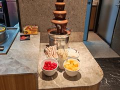 巧克力喷泉-比格比萨自助(南京万达茂店)