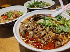 藤椒猪肝鸡杂双拼粉-长乐川式面馆·现炒浇头(石门二路店)