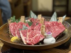 烤肉拼盘-黑牛の店·和牛烧肉(合生汇店)