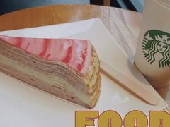 经典草莓千层蛋糕-星巴克(重庆新天泽国际广场店)