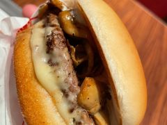 蘑菇牛肉汉堡-FATBURGER 特富客汉堡(外交公寓店)