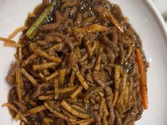 撒子牛肉丝-刘胖子家常菜·蹄花焖藕(中南店)