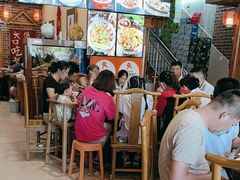 -东来菜馆•手抓海鲜家常菜•海鲜锅贴(鸽子窝店)