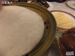 鸭饼+竹制蒸笼-金百万烤鸭店(马甸店)