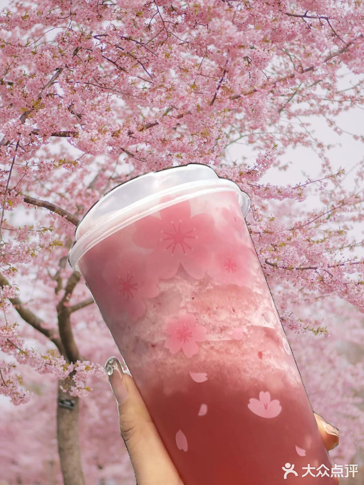 CoCo你是懂春天的!樱花限定真的好粉嫩!!