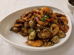 蒜蓉沙蛤基围虾-丰收日·小海鲜·沪上家宴(顾村正大店)