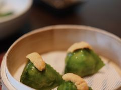 海胆碧绿豆苗饺-随堂里