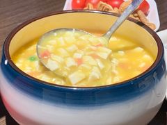 蟹黄豆花-龙少爷碳火干锅(环球中心店)