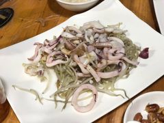 白灼鲜鱿鱼-官塘锋记鱼生·生腌·砂锅粥(牌坊街店)