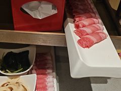 内蒙特色沙葱羊肉卷-海底捞火锅(江北万达商业广场店)