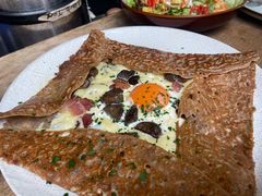 鸡蛋蘑菇熏肉荞麦可丽饼-RAC BAR(安福路店)