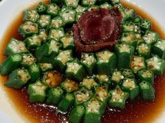 黑椒牛肉拼秋葵-将相和·海鲜蒸饺大连菜