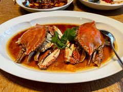 葱油蒸东海白蟹-宁波柏悦酒店·钱湖渔港