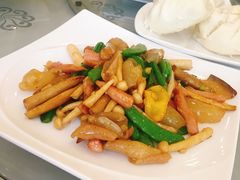 双菇脆肉炒海参皮-岭南海晏楼(东晓南店)