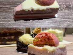 树莓雪融蛋糕-星巴克臻选(广州沙面店)