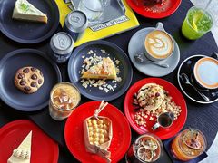豆乳卡仕达蛋糕-NokNok Coffee(宽窄巷子店)